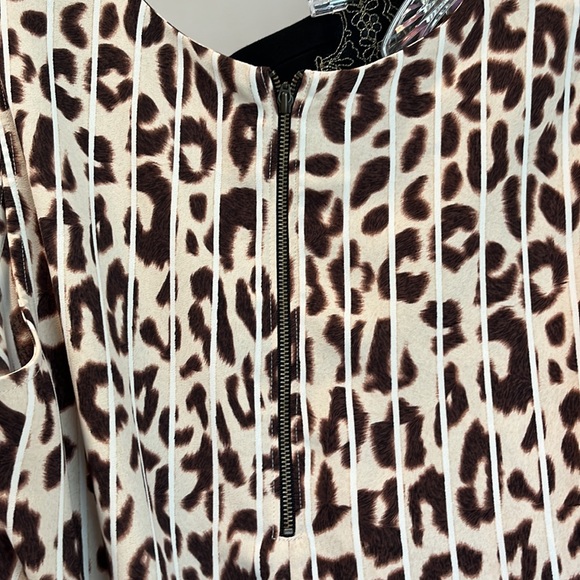 Cabi Ginger Top Tunic M leopard - Picture 8 of 13